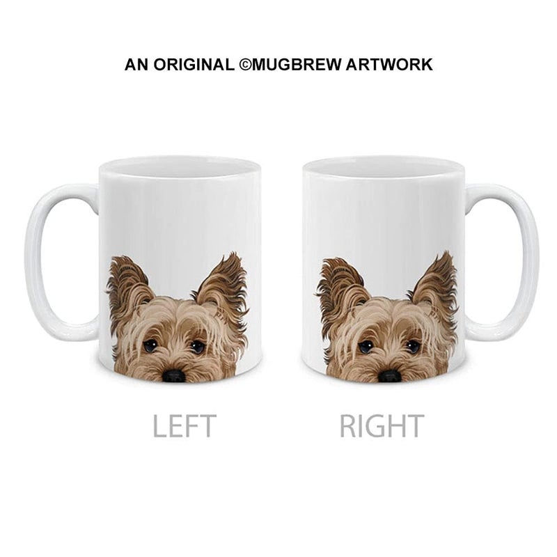 MUGBREW Yorkshire Terrier Dog Ceramic Coffee Mug Tea Cup, 11 OZ - Image 2